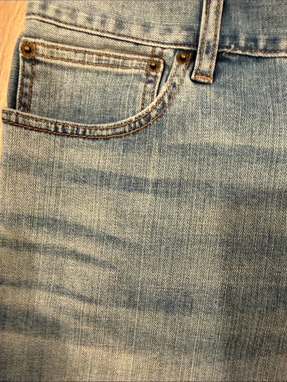 NEW J. Crew Men's Light Blue Slim Straight Jeans
